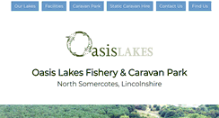 Desktop Screenshot of oasislakes.co.uk